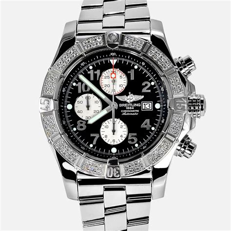 breitling avenger a13370|Breitling super avenger a13370 diamond.